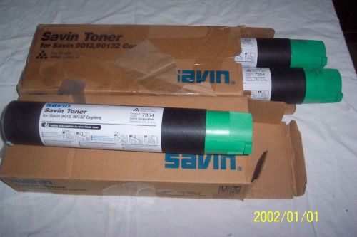 3 bottles of SAVIN Toner # 7354 model 9013 &amp; 9013Z,,,FREE Shipping