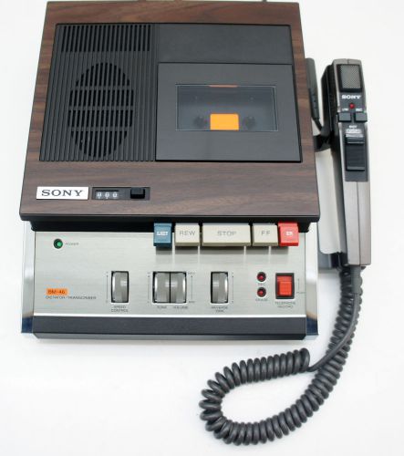Sony BM-46 Diktiergerat Kompaktkassette Dictating Machine mit BDA