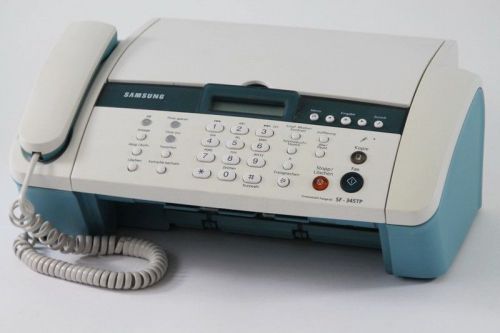 Samsung inkjet fax machine sf-345tp mono chrome used usb for sale