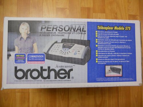Personal 575 Brother phone/copy/fax machine.