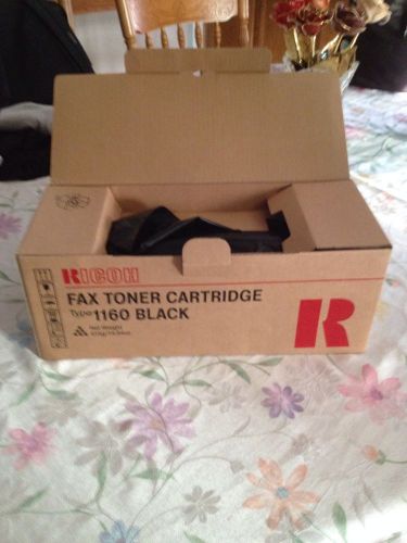 Ricoh Fax Toner Cartridge Type 1160 - Black