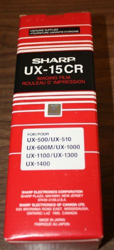 Sealed Genuine Sharp UX-15CR Imaging Film Roll! Fast Shipping &amp; Tracking!