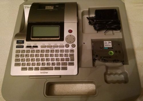 Brother P-Touch PT-2710 Label Thermal Printer With EXTRAS! VERY CLEAN!