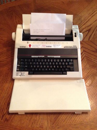 Brother 320 Electronic Typewriter