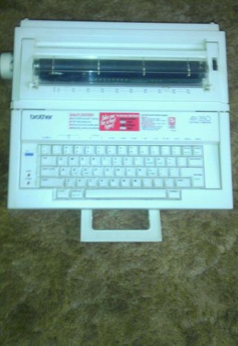 BROTHER ELECTRONIC TYPEWRITER AX 350 DAISY WHEEL