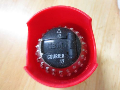 Vintage IBM SELECTRIC Courier 12 Element Ball