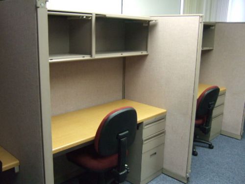 HERMAN MILLER HOME OFFICE CALL CENTER COMPACT SPACE SAVING CUBICLE MADE IN USA