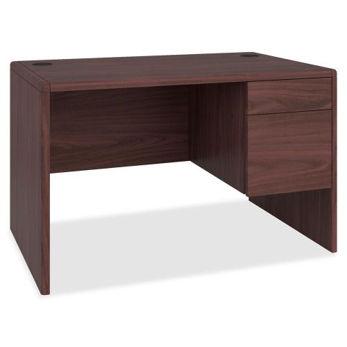 The hon company hon107885rnn 10700 series mahogany laminate desking for sale