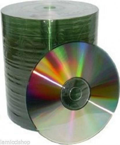 600 Silver Shiny 52x CD-R 700MB 80MIN Blank Recordable CD CDR Media Disc Disk