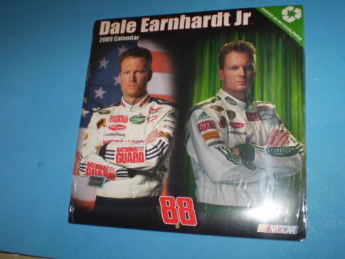 *NEW* DALE EARNHARDT JR 2009 WALL CALENDAR  #88 NASCAR.