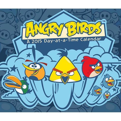Angry Birds 2015 Day-at-a-Time Box Calendar - 6x5 - NEW  2015