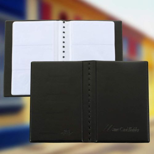 120 Sheets Business Name ID Bank Credit Cards Holder Book Case Organizer M2