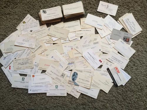300 vintage business cards