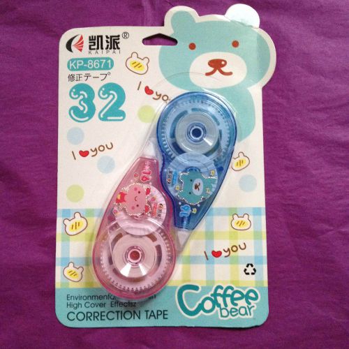 Cute  gift 32Meters, 16 *2 each Meters Long  Correction Tape Whiteout