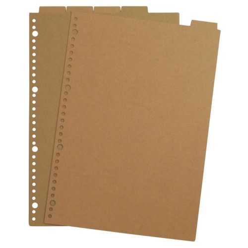 MUJI Moma Recycled paper index A4 beige 30 holes 5 mountain from Japan New