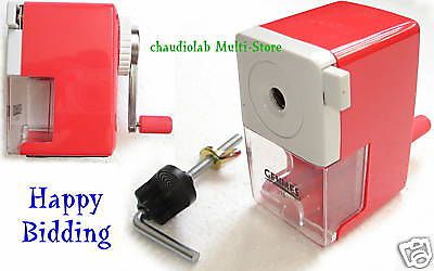 GENMES 316 Pencil Sharpener w/desk mounting Red #0410