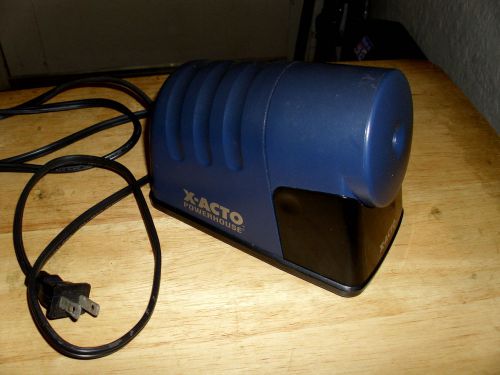 X-Acto Powerhouse Electric Pencil Sharpener  Model 179x CN Industrial Strength..