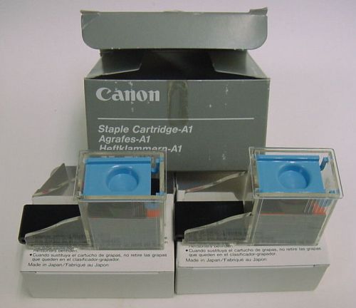2 Canon A1 Staple Cartridges No. 5AC For Folder Stapler F23-0603-000