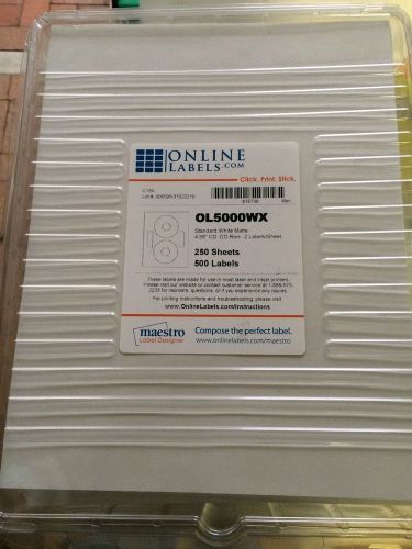 Onljne Labels OL5000WX DVD / CD