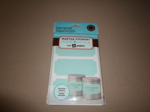 18 Martha Stewart Home Office Removable Labels~1 5/8&#034; X 3 3/4&#034;, NEW IN PACKAGE!