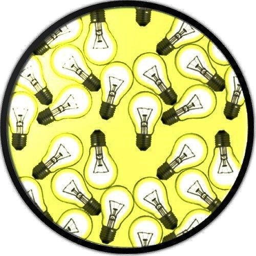 30 Custom Light Bulb Art Personalized Address Labels
