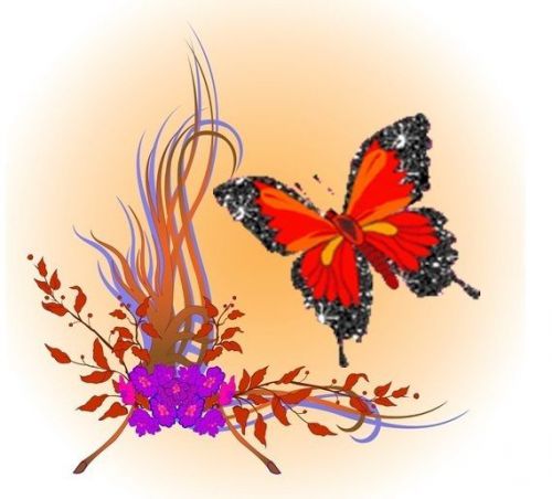 30 Personalized Return Address Butterflies Labels Buy 3 get 1 free (but9)