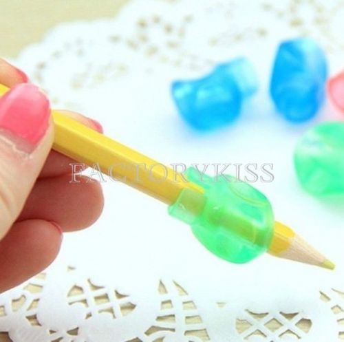 Cute Pencil Grip Handwriting Comfort Special Kids Gift Child Gadget Green MPH