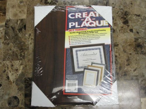 Create a plaque, wood certificate holder, walnut, visual organizers for sale