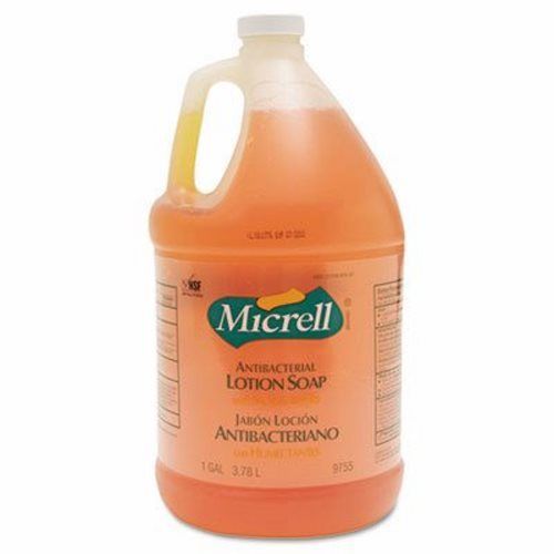 Gojo MICRELL Antibacterial Lotion Soap, 1 gal Bottle, 4/CT (GOJ975504CT)