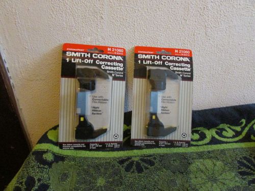 NEW~ 2 SMITH CORONA LIFT OFF CORRECTING CASSETTES. H SERIES. H 21060