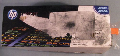 GENUINE HP Q3960A BLACK TONER CARTRIDGE FREE SHIP HP LJ 2550 SERIES