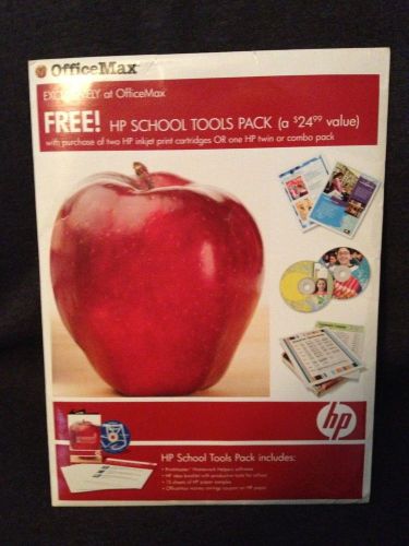 HP School Tools Pack OfficeMax Exclusive Homework Helper Software paper samples