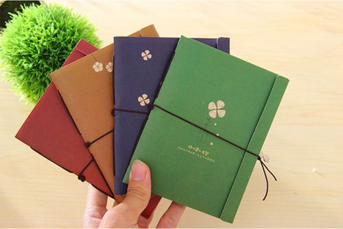 Diary Notebook Stationery April Grass Lashing  Pendant Note Book Note pads