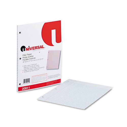 Universal® Mediumweight 16-Lb. Filler Paper, 100 Sheets/Pack Set of 4