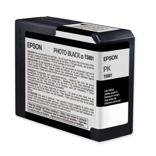 EPSON - ACCESSORIES T580100 PHOTO BLACK ULTRACHROME INK