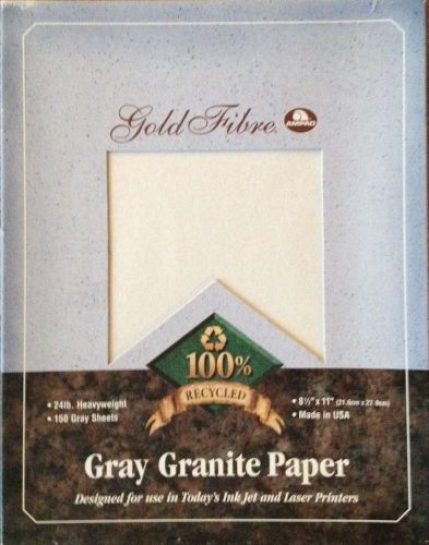 Gray Granite Linen Stationery