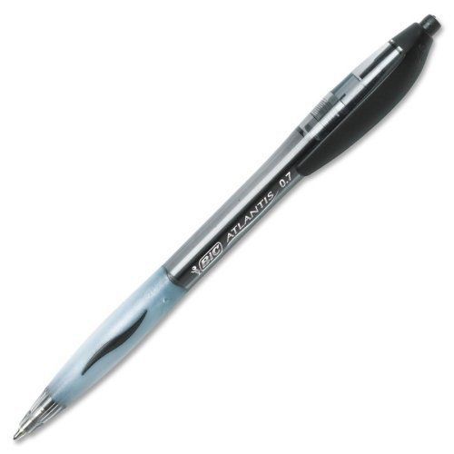 Bic high-comfort ballpoint pen - fine pen point type - 0.7 mm pen (vcgf11bk) for sale