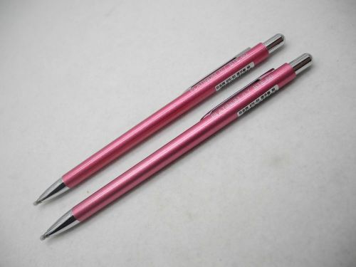 Pink x 2pcs Platinum retractable 0.7mm BTE-60 mini  ball point pen free refill