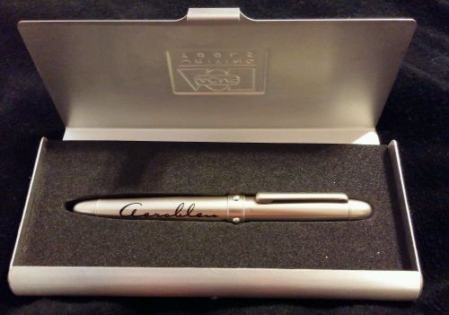 Acme Writing Tools Pen with Case Metallic