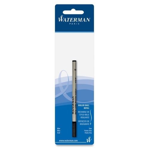 LOT OF 4 Waterman Rollerball Pen Refill - Fine Point - Blue