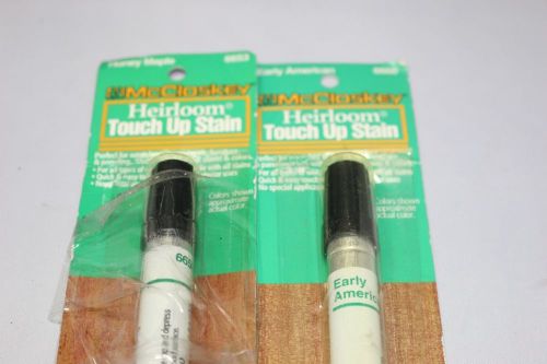 McCloskey Heirloom Touch Up Stain Markers Early American Honey Maple