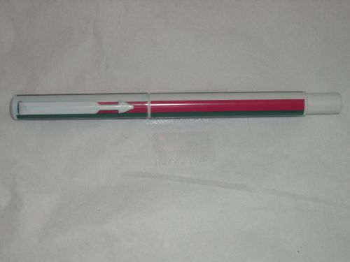 RARE: Green, Red and White Stripped Parker “Vector” Rollerball Pen