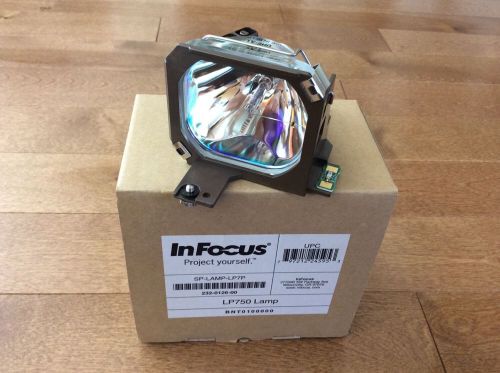 Infocus lamp-lp750 replacement projector lamp for sp-lamp-lp7p - new in box! for sale