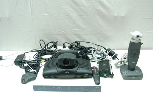 Polycom ViewStation PVS-14XX Bundle w/ Mic Pod Cables Access T VCON VIGO Modem