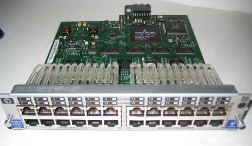 Hp procurve j4862b  24-port 10/100-tx gl module for sale
