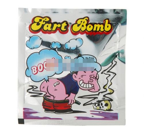 10 Fart Stink Bombs Nasty Smelly Odor Bags - Party Favors Joke Gag Gift