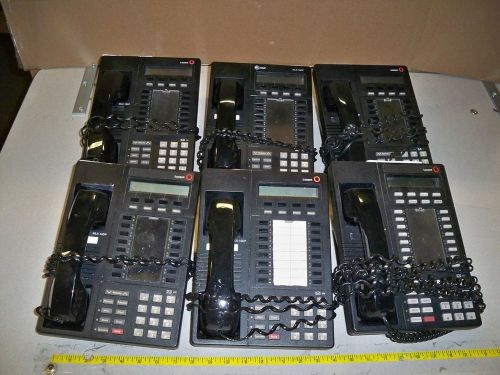 Lot of 6 merlin avaya lucent legend mlx-16dp business phones for sale