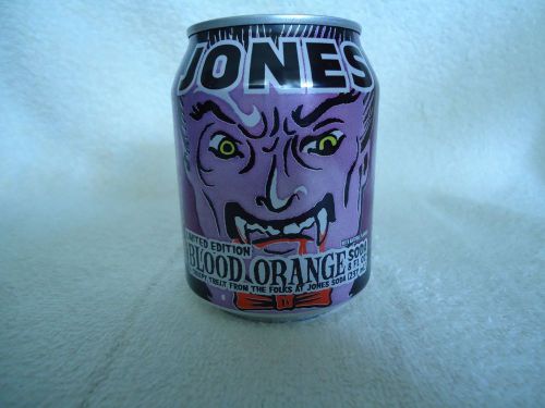 LIMITED Halloween Jones Empty Blood Orange Soda 8 fl/oz