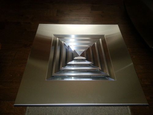 Ceiling Vent air duct vent stainless steel diffuse acoustical ceiling Kees