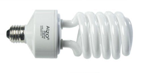 Full Spectrum Light Bulb - ALZO 45 Watt Compact Fluorescent CFL - 5500K- 120V